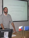Bc. Adam Spálenský prezentoval výzkum zaměřený na výchovu k dobrovolnictví - tzv. mentoring.