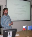 Bc. Miroslav Bocan prezentuje výsledky výzkumu 