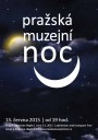 Pražská muzejní noc 2015 (obálka informační brožury)