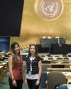 Petra Bezděková a Zuzana Vuová - české mladé delegátky v OSN 